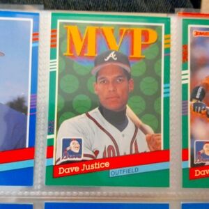 Dave justice MVP card